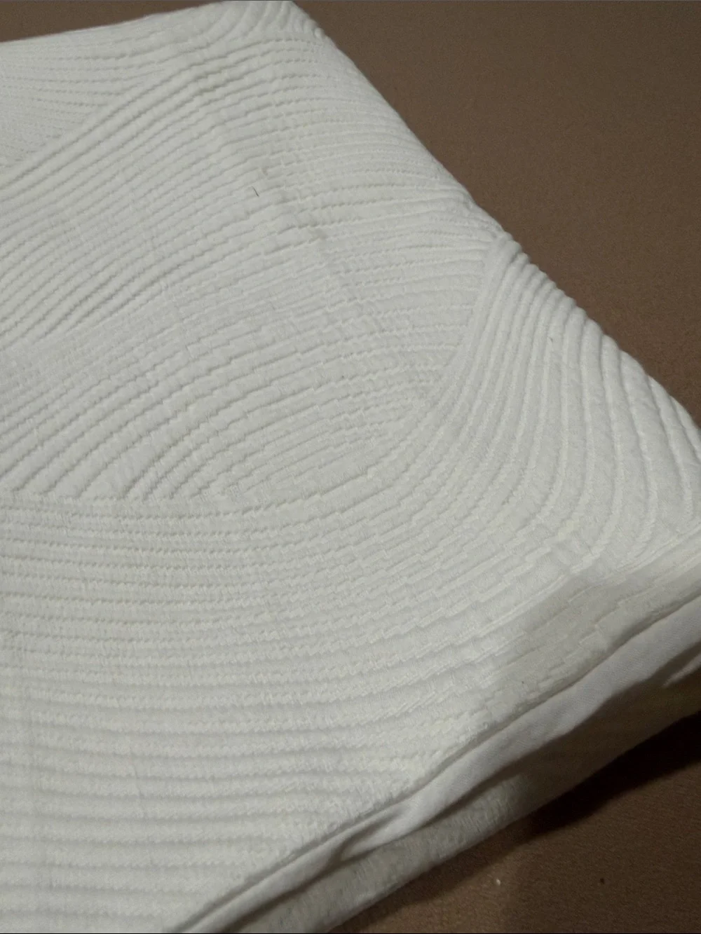 West Elm textured quilted